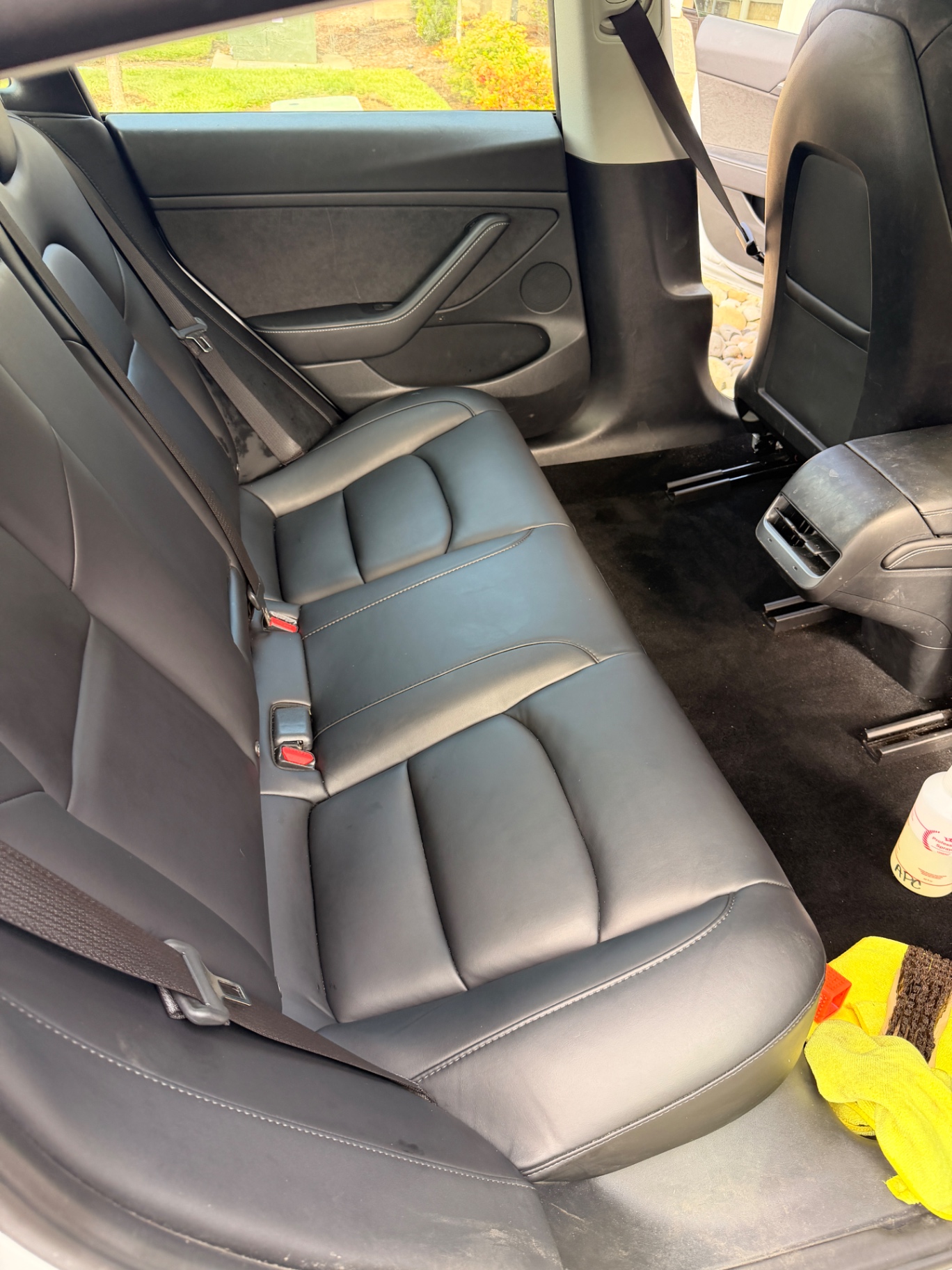 Rear cabin after a KingWash interior detail